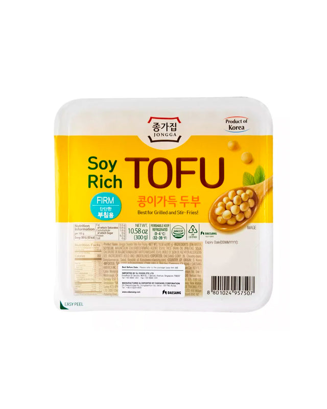 Jongga Soyrich Tofu Firm, 300g