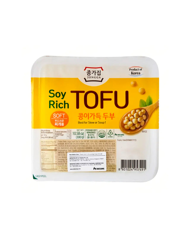 Jongga Soyrich Tofu Soft, 300g