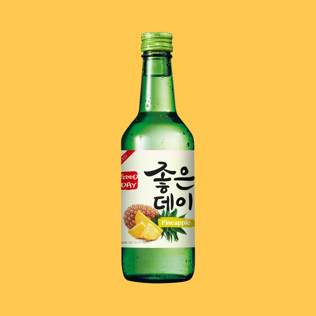 Goodday Pineapple Soju (ABV 13.5%), 360ml