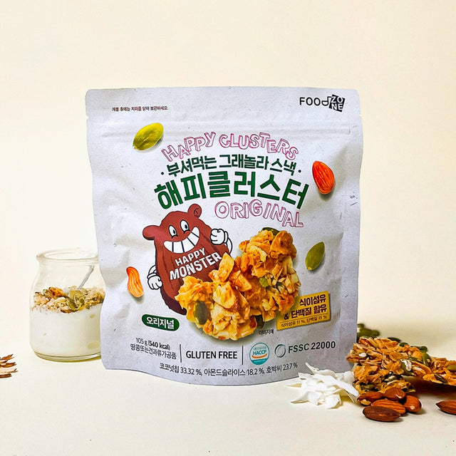 Happy Clusters Granola Snack Original, 105g