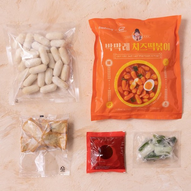 Fresheasy Korean Granma’s Cheese Tteokbokki, 485g