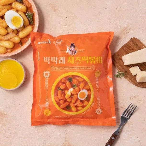 Fresheasy Korean Granma’s Cheese Tteokbokki, 485g