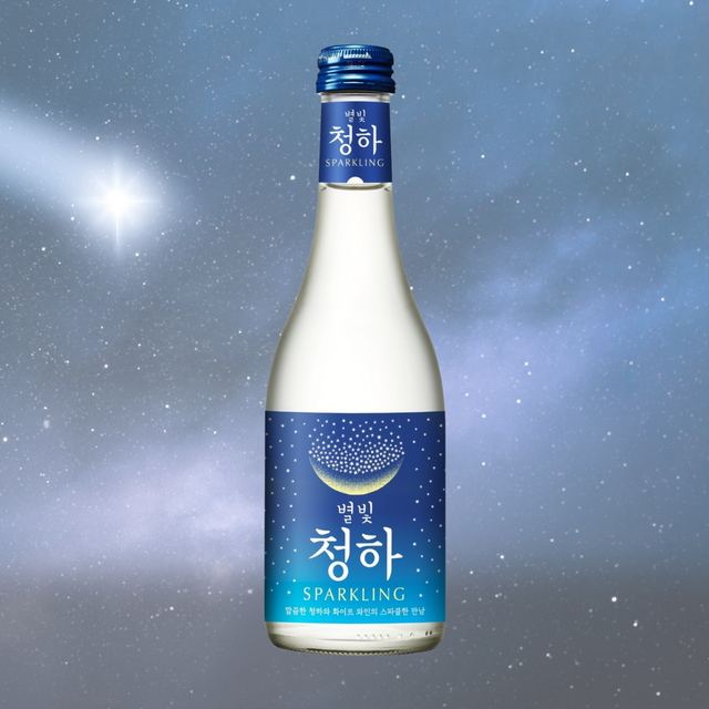 Lotte Sparkling Rice Wine Starlight Chungha (ABV.7%), 295ml